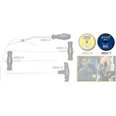 Fil De Coupe Rond Hazet 4852-7 3 Fil De Coupe Rond Hazet 4852-7