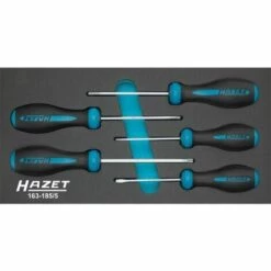 Hazet Jeu De Tournevis HEXAnamic - Profil TORX « Tamper Résistant » - Nombre D'outils: 5 - 163-185/5