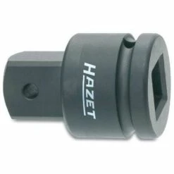Hazet Adaptateur à Chocs - Carré Creux 20 Mm (3/4 Pouce) - Carré Massif 25 Mm (1 Pouce) - Longueur Totale: 65 Mm - 1007S-2