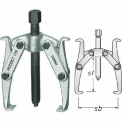 Hazet Extracteur Universel, à 2 Griffes - 1783-22