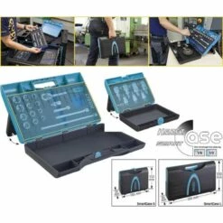 Hazet Caisse à Outils SmartCase - Hauteur X Largeur X Profondeur: 185 X 153 X 52 - 165-S