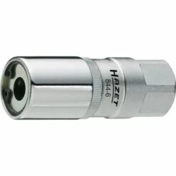 Hazet Douille D'extraction De Goujons Filetés - Carré Creux 12,5 Mm (1/2 Pouce) - Longueur Totale: 65 Mm - 844-6