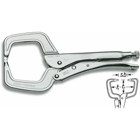 Hazet Pince-étau - Longueur Totale: 280 Mm - 758-2 3 Hazet Pince-étau - Longueur Totale: 280 Mm - 758-2