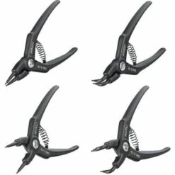 Hazet Jeu De Pinces à Circlips - Nombre D'outils: 4 - 1845/4