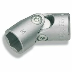 Hazet Douille Articulée - Carré Creux 10 Mm (3/8 Pouce) - Profil Traction à 6 Pans Extérieurs - Taille: 11 - Longueur Totale: 43 Mm - 880G-11
