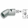 Hazet Douille Articulée - Carré Creux 10 Mm (3/8 Pouce) - Profil Traction à 6 Pans Extérieurs - Taille: 13 - Longueur Totale: 44 Mm - 880G-13 -Promos HAZET Boutique 2661148 1