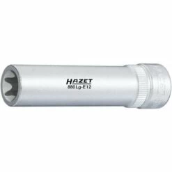 Hazet Douille TORX - Carré Creux 10 Mm (3/8 Pouce) - Profil TORX Extérieur - Taille: E 14 - Longueur Totale: 65 Mm - 880LG-E14