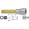 Hazet Douille Mâle TORX - Carré Creux 12,5 Mm (1/2 Pouce) - Profil TORX Intérieur - Taille: T 60 - Longueur Totale: 83 Mm - 992LG-T60 1 Hazet Douille Mâle TORX - Carré Creux 12,5 Mm (1/2 Pouce) - Profil TORX Intérieur - Taille: T 60 - Longueur Totale: 83 Mm - 992LG-T60 -Promos HAZET Boutique 2661212 1