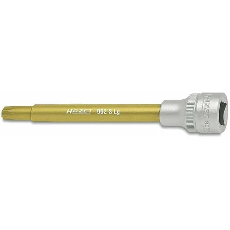 Hazet Douille Mâle TORX - Carré Creux 12,5 Mm (1/2 Pouce) - Profil TORX Intérieur - Taille: T 45 - Longueur Totale: 138 Mm - 992SLG-T45 3 Hazet Douille Mâle TORX - Carré Creux 12,5 Mm (1/2 Pouce) - Profil TORX Intérieur - Taille: T 45 - Longueur Totale: 138 Mm - 992SLG-T45