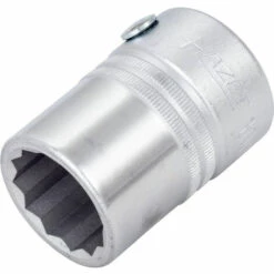 Hazet Douille à 12 Pans - Carré Creux 20 Mm (3/4 Pouce) - Profil à 12 Pans Extérieurs - Taille: 15/16 - Longueur Totale: 52 Mm - 1000AZ-15/16