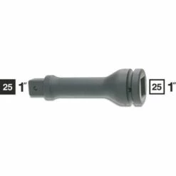 Hazet Rallonge à Chocs - Carré Creux 25 Mm (1 Pouce) - Carré Massif 25 Mm (1 Pouce) - Longueur Totale: 180 Mm - 1105S-7