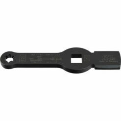 Hazet Clé à Frapper TORX Avec 2 Surfaces De Frappe - Carré Creux 20 Mm (3/4 Pouce) - Profil TORX Extérieur - Taille: E 20 - Longueur Totale: 216 Mm - 2872-E20