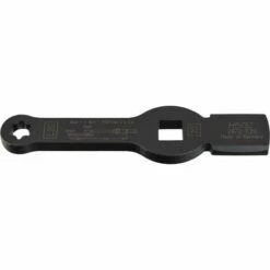 Hazet Clé à Frapper TORX Avec 2 Surfaces De Frappe - Carré Creux 20 Mm (3/4 Pouce) - Profil TORX Extérieur - Taille: E 24 - Longueur Totale: 219 Mm - 2872-E24