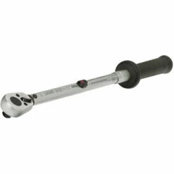 Hazet Clé Dynamométrique Selon La NORME AMÉRICAINE - Tolérance: 3% - Carré Massif 12,5 Mm (1/2 Pouce) - Longueur Totale: 545 Mm - Nm Min.-max.: 54.2 - 271.2 - Lbf Min.-max.: 40 - 200 - 6127-1CT