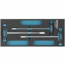 Hazet Jeu De Clés à Douilles - Profil à 6 Pans Extérieurs - Nombre D'outils: 3 - 163-382/3