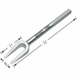 Hazet Décolleur Manuel à Fourche - Longueur Totale: 80 Mm - 1780-29