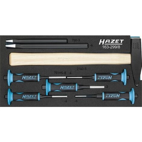 Hazet Jeu De Chasse-goupilles - Nombre D'outils: 8 - 163-299/8 3 Hazet Jeu De Chasse-goupilles - Nombre D'outils: 8 - 163-299/8