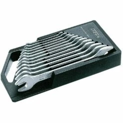 Hazet Jeu De Clés à Fourche Doubles - Profil à 6 Pans Extérieurs - Nombre D'outils: 12 - 450N/12NRS