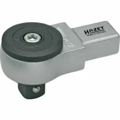 Hazet Attache Mâle à Cliquet Réversible - Carré Femelle 14 X 18 Mm - Carré Massif 20 Mm (3/4 Pouce) - Longueur Totale: 101 Mm - 6406