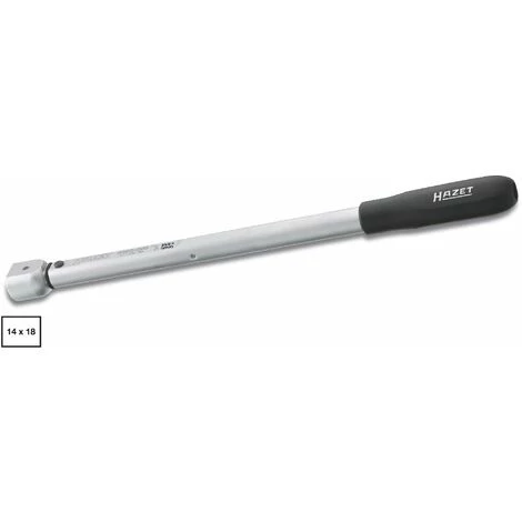 Hazet Clé Dynamométrique - Tolérance: 2% - Carré Femelle 14 X 18 Mm - Longueur Totale: 630 Mm - Nm Min.-max.: 60 - 320 - 6392-320 3 Hazet Clé Dynamométrique - Tolérance: 2% - Carré Femelle 14 X 18 Mm - Longueur Totale: 630 Mm - Nm Min.-max.: 60 - 320 - 6392-320
