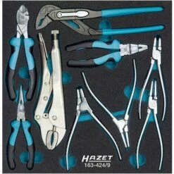 HAZET 163-424/9 Assortiment De Pince, Multicolore