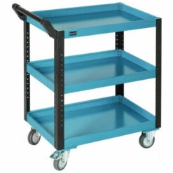 Chariot De Service H896xl890xP542 Mm Capacité De Charge Par Niveau 50 Kg BLEU HAZET HAZET