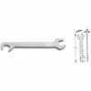 Hazet Clé à Fourche Double - Profil à 6 Pans Extérieurs - Taille: 14 - Longueur Totale: 131 Mm - 440-14 -Promos HAZET Boutique 4389226 1