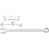 Hazet Clé Mixte - Profil à 12 Pans Extérieurs - Taille: 7/16 - Longueur Totale: 168.5 Mm - 600NA-7/16 -Promos HAZET Boutique 4389259 1