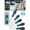 Hazet HEXAnamic Pour Latelier Jeu De Tournevis 5 Pièces Vis à Fente, Cruciforme Phillips 1 Hazet HEXAnamic Pour Latelier Jeu De Tournevis 5 Pièces Vis à Fente, Cruciforme Phillips -Promos HAZET Boutique 4419715 1