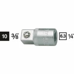 Adaptateur à Chocs Hazet 858-1 Propulseur 1/4 (6.3 Mm) Sortie 3/8 (10 Mm) 26.5 Mm