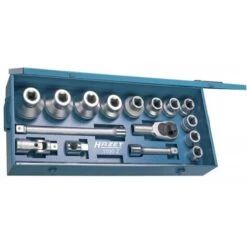 Hazet 1100Z Jeu De Clés à Douilles/carré Creux 25 Mm/profil à 12 Pans Extérieurs/nombre D'outils 17
