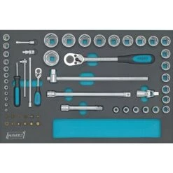 Assortiment D'outils Pour Servante 163- 57/56 Clé A Cliquet Hazet