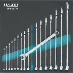 Assortiment D'outils Pour Servante 163- 98/17 Clé Mixte Longues Hazet
