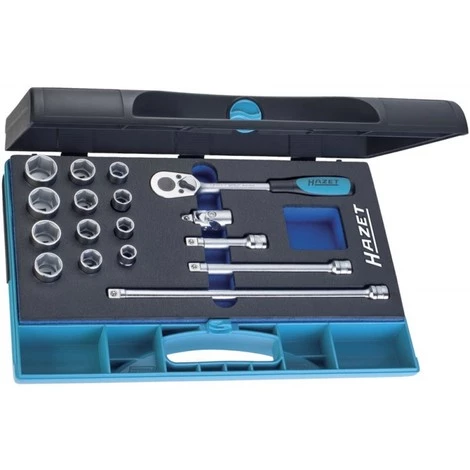 Coffret De Douilles 3/8" 17 Pièces 880/17 Hazet 3 Coffret De Douilles 3/8" 17 Pièces 880/17 Hazet