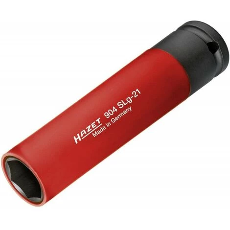 Douille Industrielle Six Pans Long 1/2" 21mm Hazet 3 Douille Industrielle Six Pans Long 1/2" 21mm Hazet