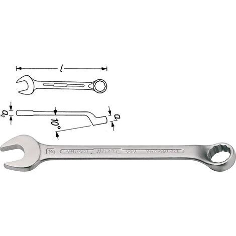 HAZET Clé Mixte 603 Surplat 6 HAZET Clé Mixte 603 Surplat – Image 4
