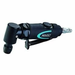 Hazet 9032N-5 Meuleuse Coudée 224W 155mm, Noir/Bleu/Argent