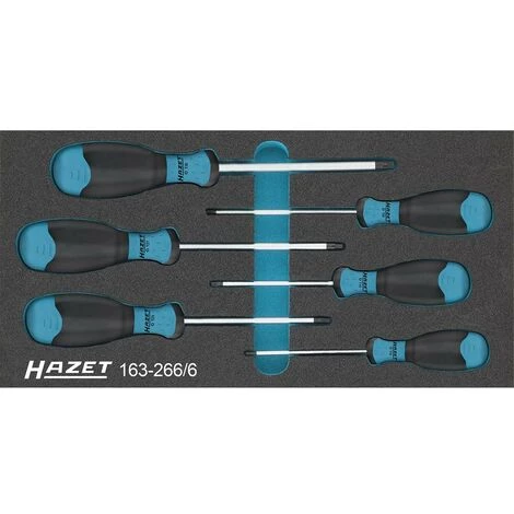 Hazet Pour Latelier Jeu De Tournevis 6 Pièces TORX® Intérieur 3 Hazet Pour Latelier Jeu De Tournevis 6 Pièces TORX® Intérieur