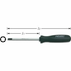 Hazet Pour Latelier Tournevis Torx Taille (tournevis) T 20 Longueur De La Lame: 84 Mm