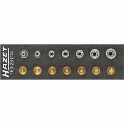 Hazet 163-251/14 Jeu D`Outils Torx Extérieur/intérieur/carré Creux 6,3 Mm/nombre D`Outils 14